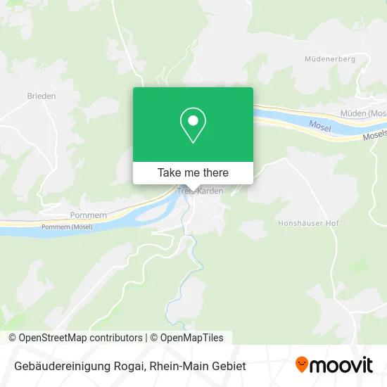 Карта Gebäudereinigung Rogai