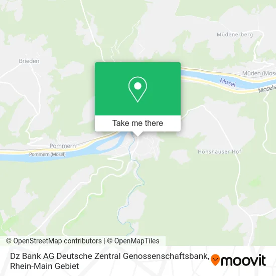 Карта Dz Bank AG Deutsche Zentral Genossenschaftsbank