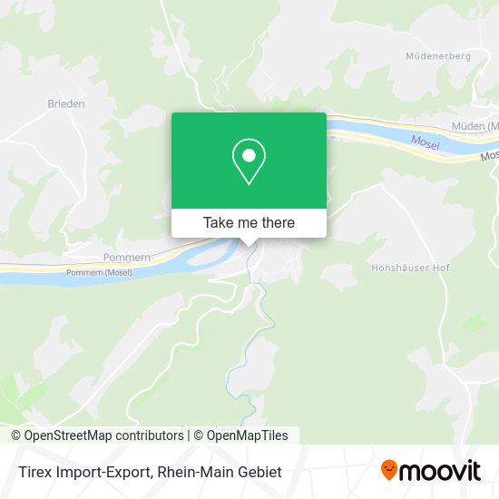 Карта Tirex Import-Export