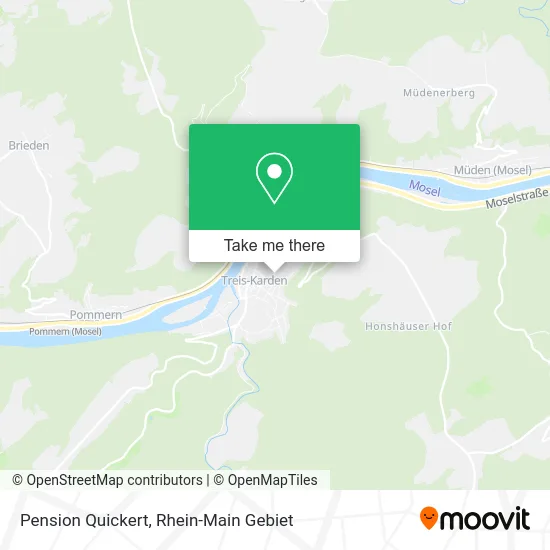 Карта Pension Quickert