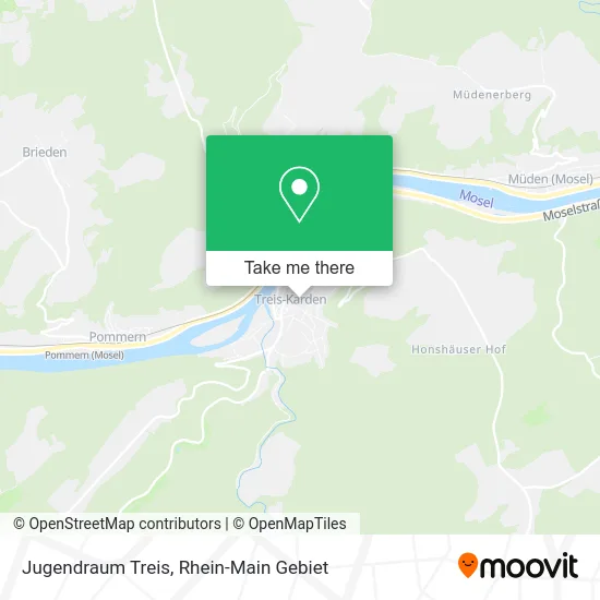 Карта Jugendraum Treis