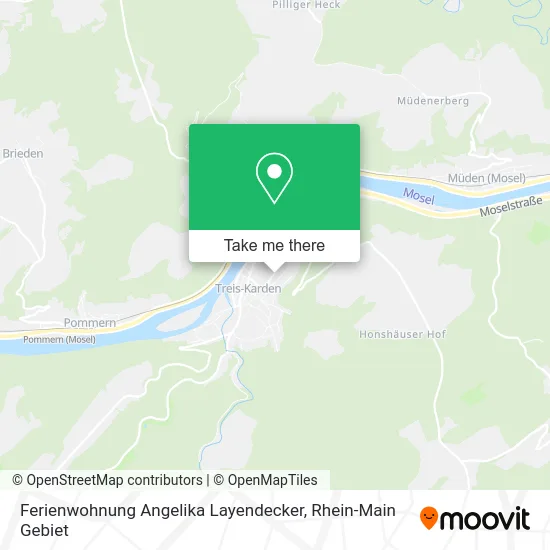 Карта Ferienwohnung Angelika Layendecker