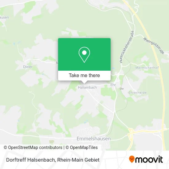 Карта Dorftreff Halsenbach