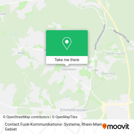 Карта Contact Funk-Kommunikations- Systeme