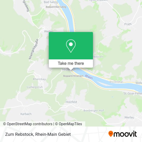 Карта Zum Rebstock