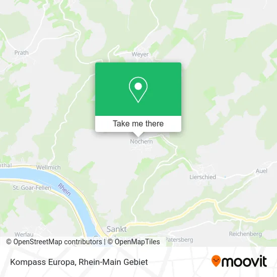 Карта Kompass Europa