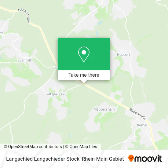 Карта Langschied Langschieder Stock