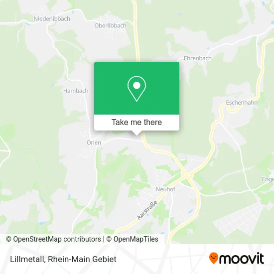 Карта Lillmetall
