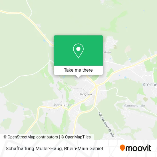 Карта Schafhaltung Müller-Haug