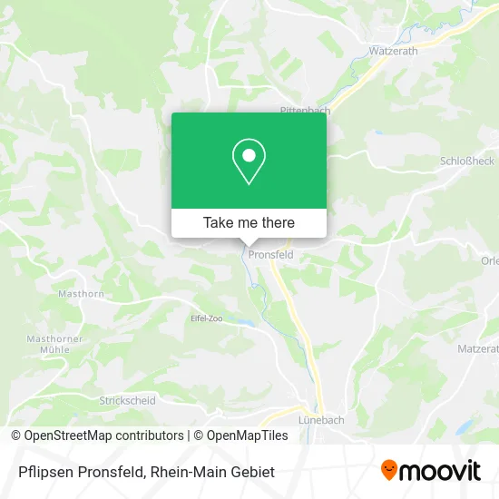 Карта Pflipsen Pronsfeld