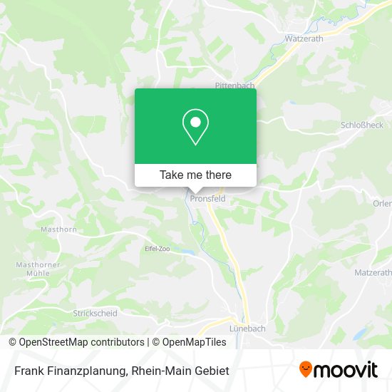 Карта Frank Finanzplanung