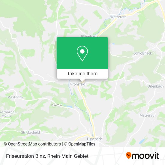 Карта Friseursalon Binz