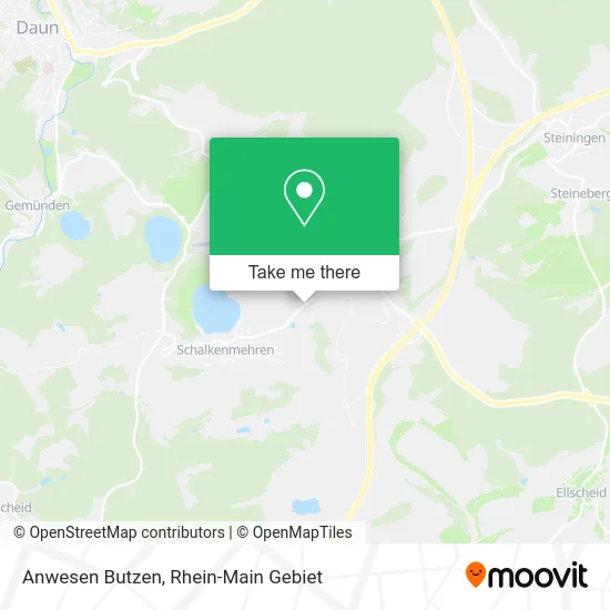 Карта Anwesen Butzen