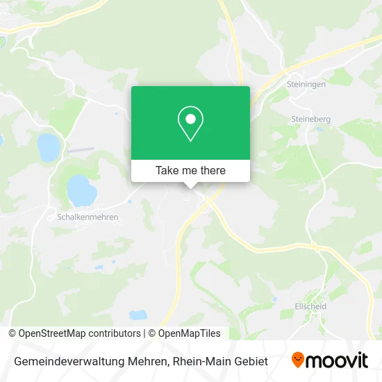 Карта Gemeindeverwaltung Mehren