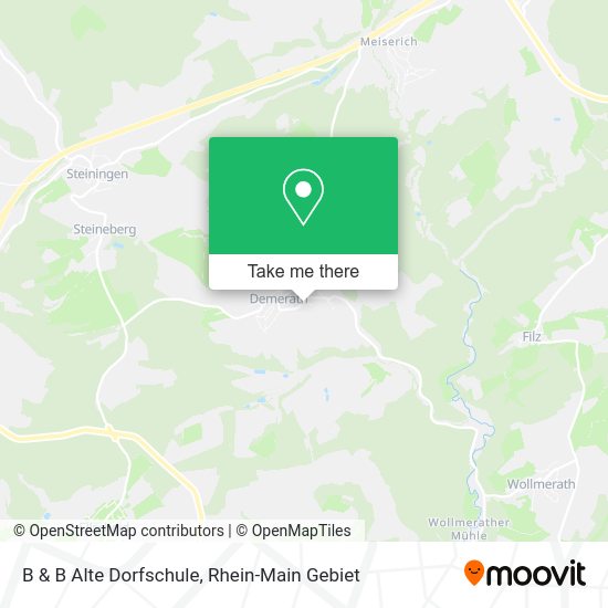 Карта B & B Alte Dorfschule
