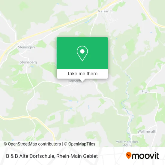 Карта B & B Alte Dorfschule