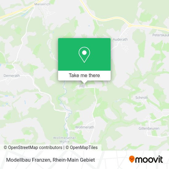 Карта Modellbau Franzen