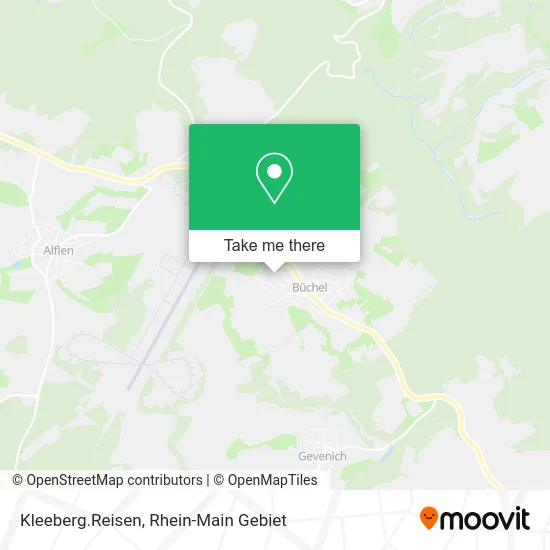 Карта Kleeberg.Reisen