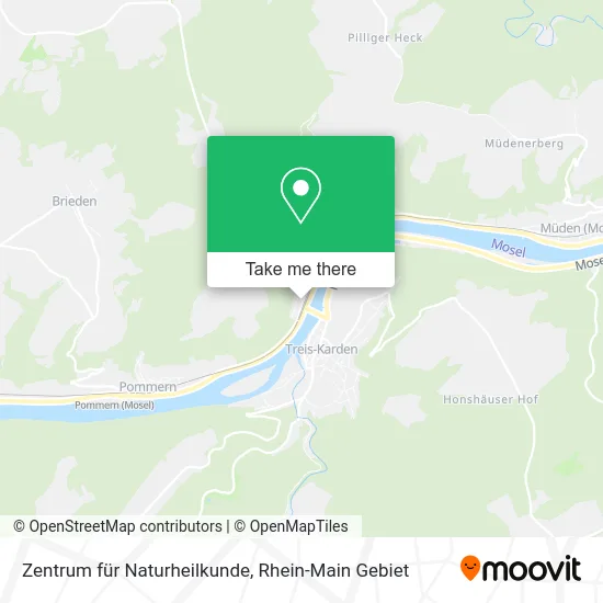 Карта Zentrum für Naturheilkunde