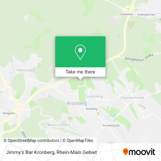 Карта Jimmy's Bar Kronberg