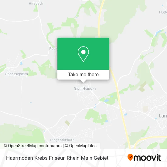 Карта Haarmoden Krebs Friseur