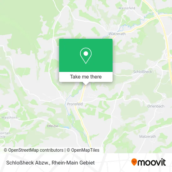 Карта Schloßheck Abzw.