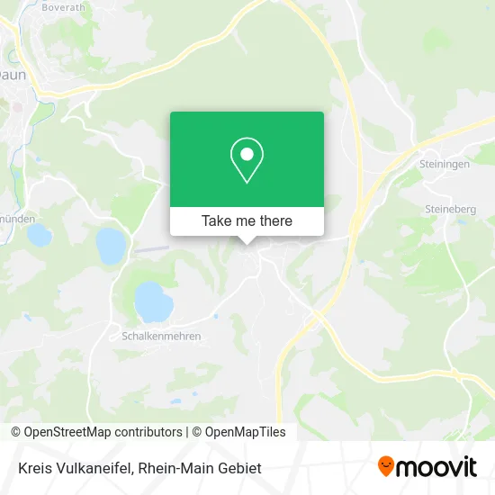 Карта Kreis Vulkaneifel