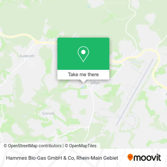 Карта Hammes Bio-Gas GmbH & Co