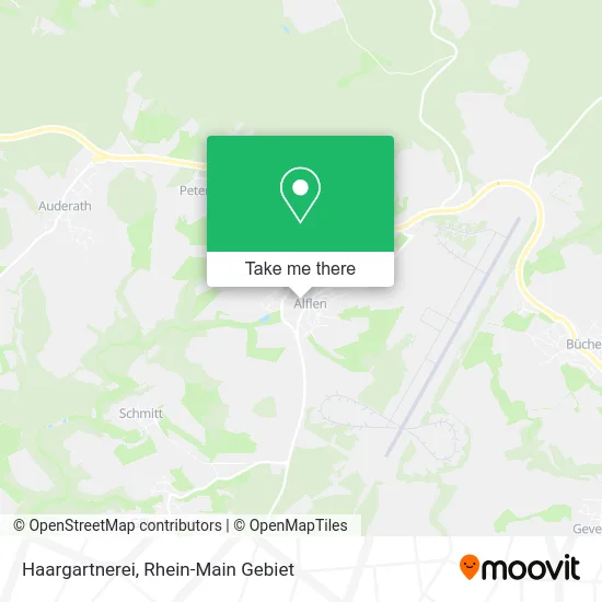Карта Haargartnerei