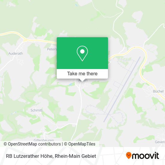 Карта RB Lutzerather Höhe