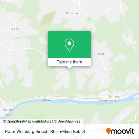 Карта Roter Weinbergpfirsich