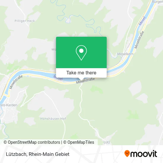 Карта Lützbach