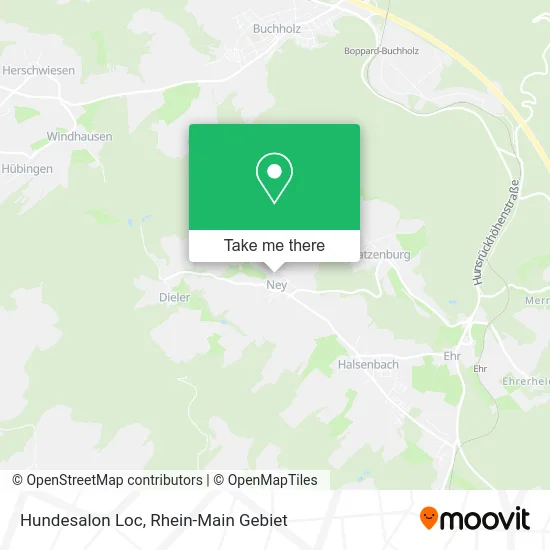 Карта Hundesalon Loc