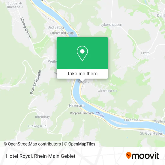 Карта Hotel Royal