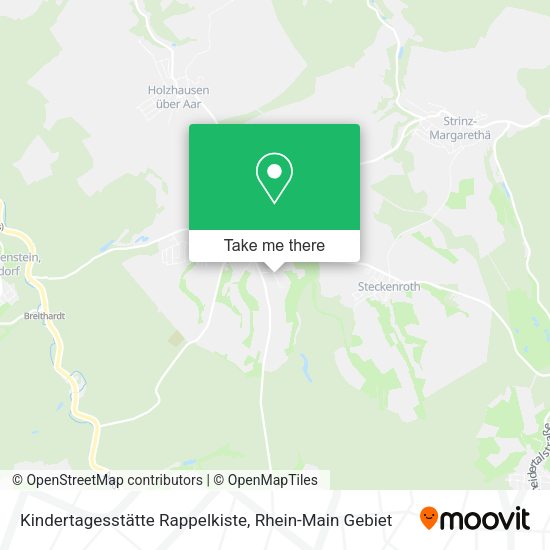 Карта Kindertagesstätte Rappelkiste