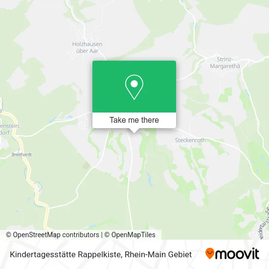 Карта Kindertagesstätte Rappelkiste