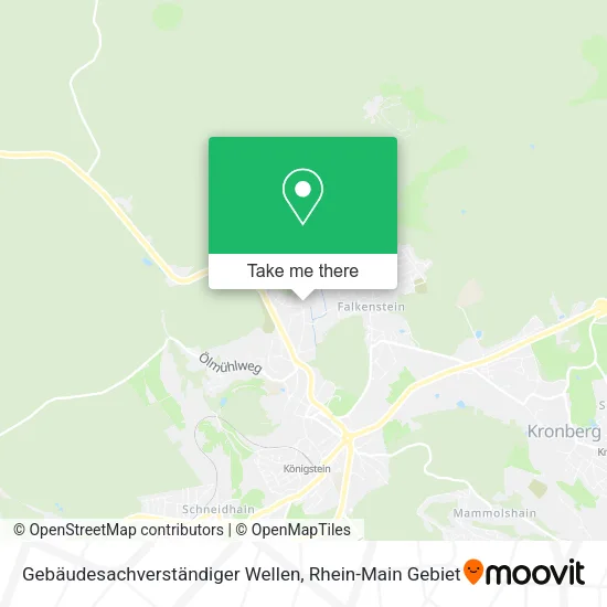 Карта Gebäudesachverständiger Wellen