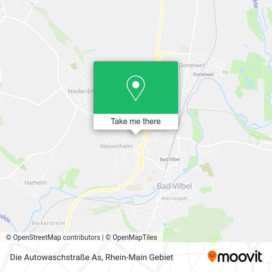 Карта Die Autowaschstraße As