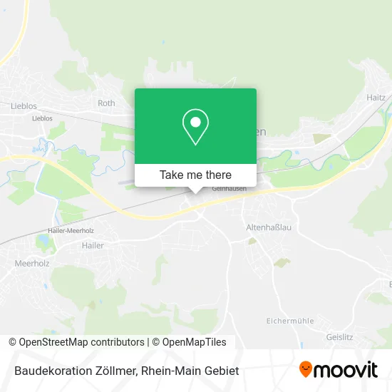 Карта Baudekoration Zöllmer