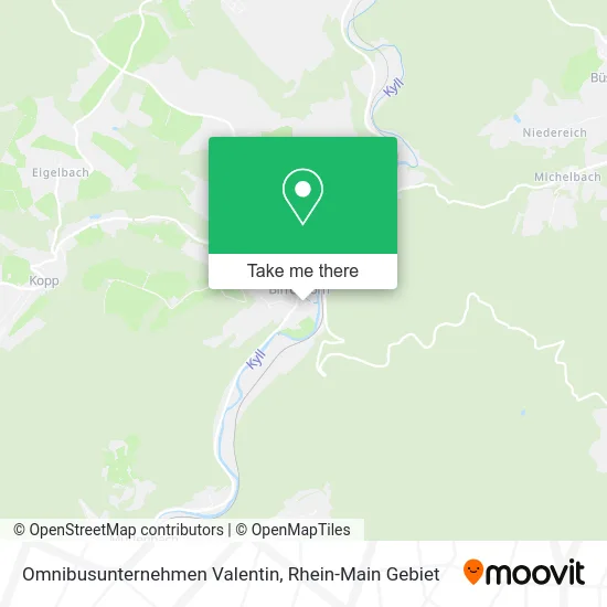 Карта Omnibusunternehmen Valentin