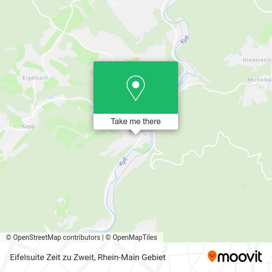 Карта Eifelsuite Zeit zu Zweit