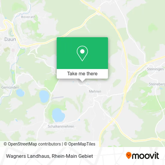 Карта Wagners Landhaus
