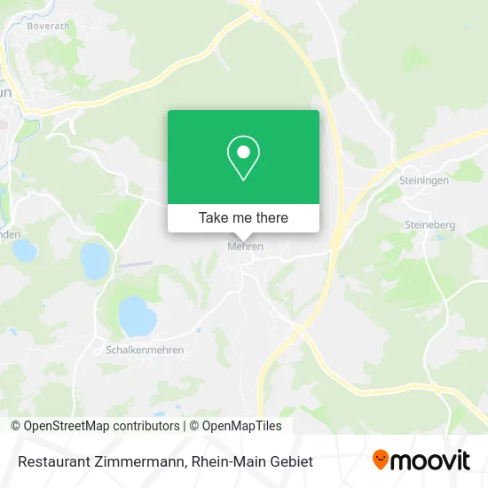 Карта Restaurant Zimmermann