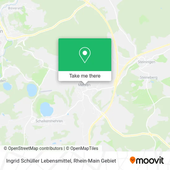 Карта Ingrid Schüller Lebensmittel