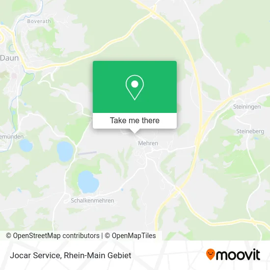 Карта Jocar Service