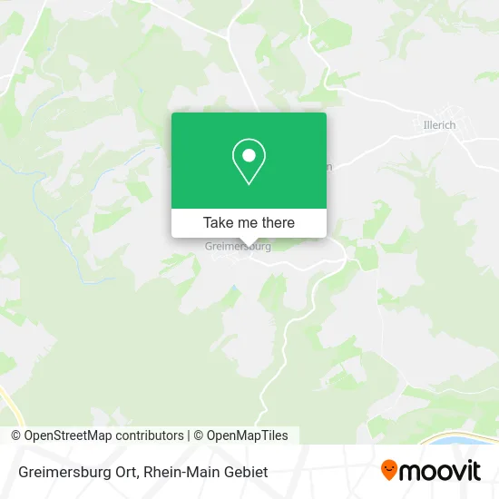 Карта Greimersburg Ort