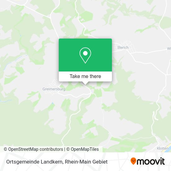 Карта Ortsgemeinde Landkern