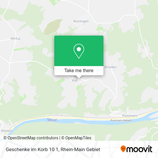 Карта Geschenke im Korb 10 1