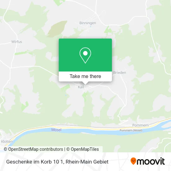 Карта Geschenke im Korb 10 1
