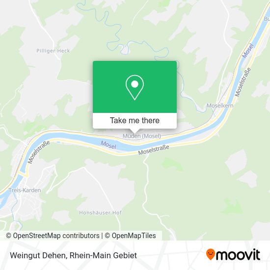 Карта Weingut Dehen